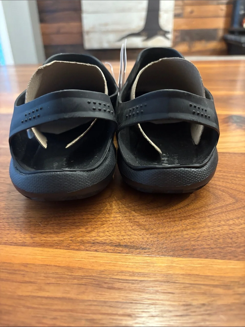 NWT New Crocs Black Swiftwater Wave Water Sandals Men Size 8